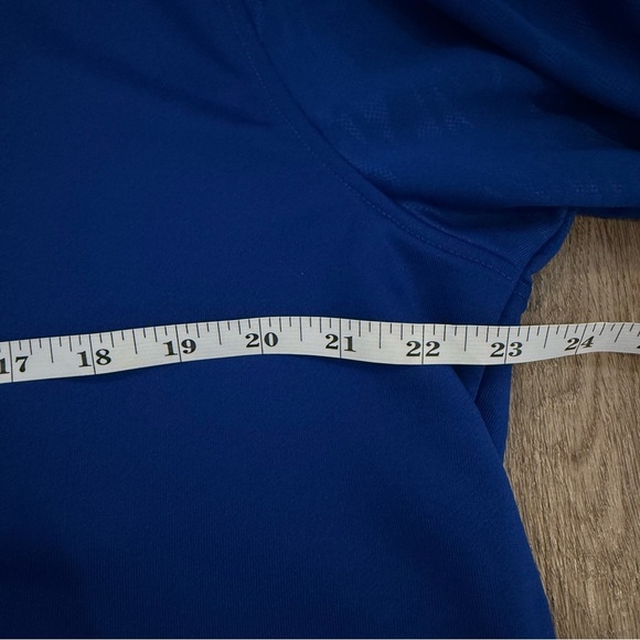 Kansas Jayhawks Adidas Jacket Basketball XII Warm Up Climalite Blue Men’s Large - Picture 7 of 8